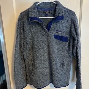 Patagonia Synchilla Blue Fleece Pullover